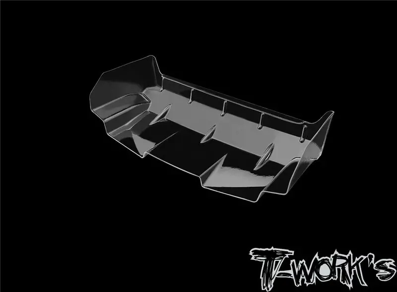 1/10Th Buggy 6.5" Astro-Carpet High Clearance Flat Rear Wing 1