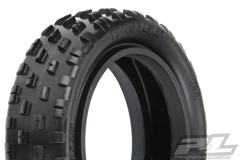 1/10Th Wedge Gen 3 2.2" Z4 Soft Carpet 2Wd Front Tyres - 1Pr 1