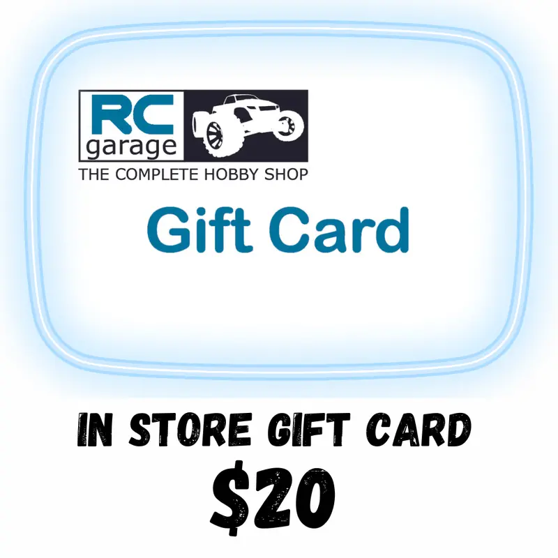$20 Rc Garage Gift Card 1