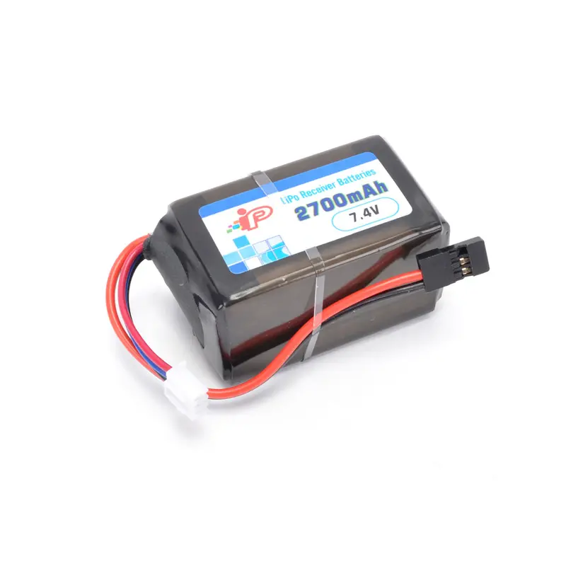 2700Mah 1C 2S2p Receiver Lipo Battery - Hump 1