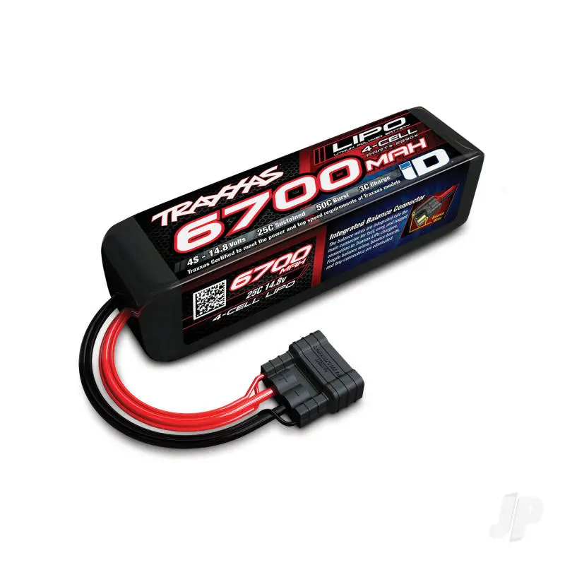 6700Mah 14.8V 4S 25C Lipo Battery * 1