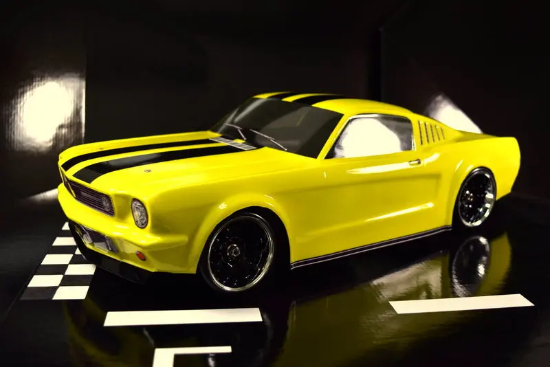 Absima Mustang Us Classic Body No.3 Clear Lexan - Ab2410008 1