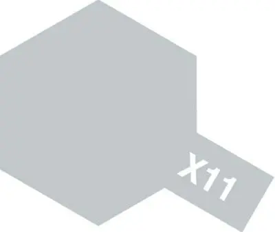Acrylic Mini X-11 Silver Paint 2