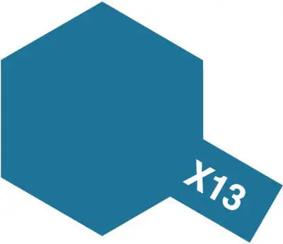 Acrylic Mini X-13 Metallic Blue Paint 2