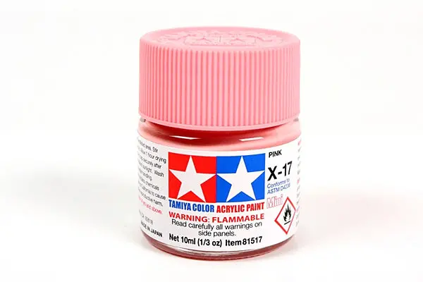 Acrylic Mini X-17 Pink Paint 1