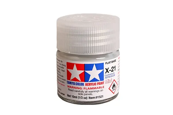 Acrylic Mini X-21 Flat Base Paint 1