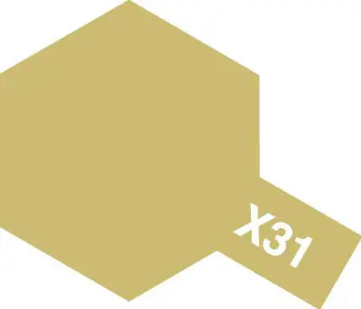 Acrylic Mini X-31 Titan Gold Paint 2