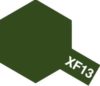 Acrylic Mini Xf-13 J.A Green Paint 1