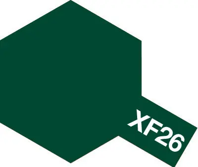 Acrylic Mini Xf-26 Deep Green Paint 1