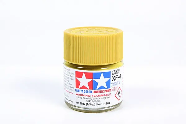 Acrylic Mini Xf-4 Yellow Green Paint 1