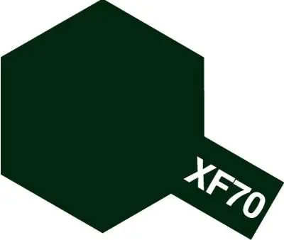 Acrylic Mini Xf-70 Dark Green 2 Paint 1