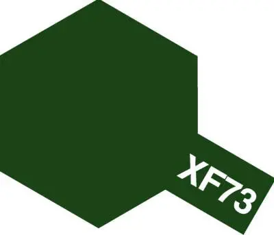 Acrylic Mini Xf-73 Dark Green Paint 1