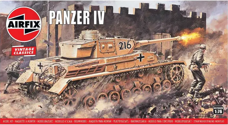 Airfix German Panzer Iv Tank 1:76 - A02308v 1