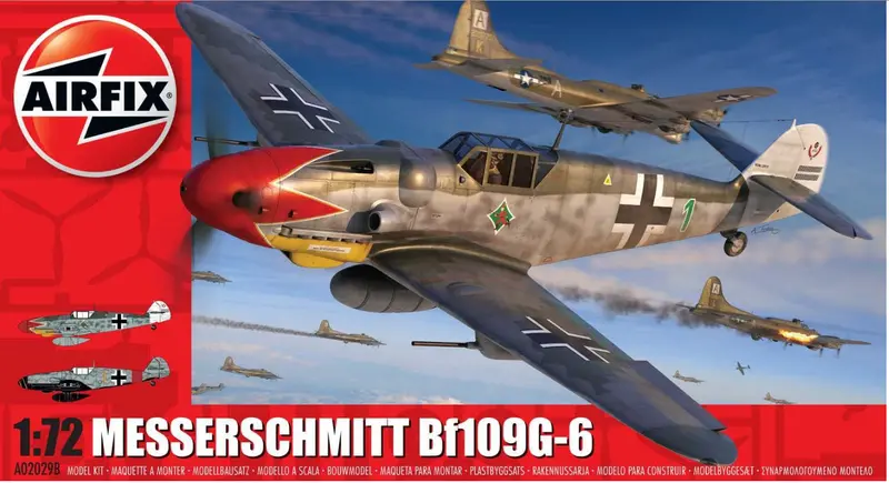 Airfix Messerschmitt Bf109g-6 1:72 - A02029b 1