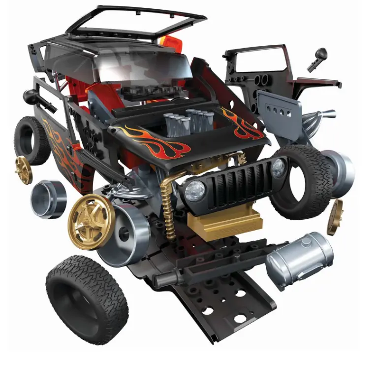 Airfix Quickbuild Jeep Quicksand Concept Car - J6038 2