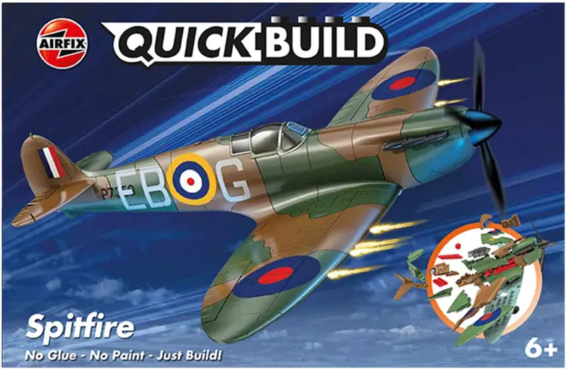 Airfix Quickbuild Supermarine Spitfire - J6000 1