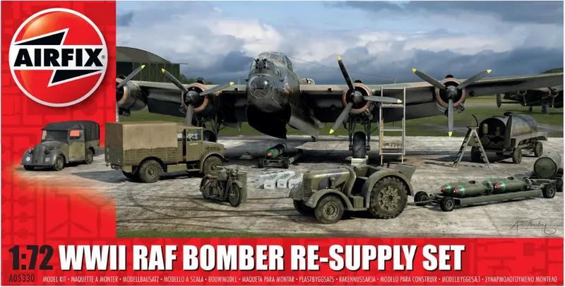 Airfix Wwii Bomber Re-Supply Set 1:72 - A05330 1