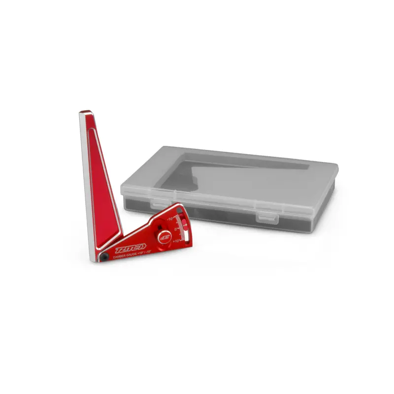 Alloy Camber Gauge 120Mm 1/8Th - Red * 2