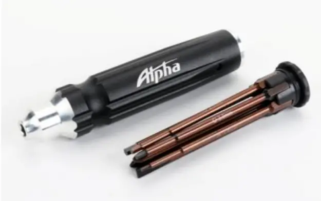 Alpha Metric Hex Tool Kit W/ Phillips & Flat Head 7Pcs - Alp-Mp04-340301-S2 1