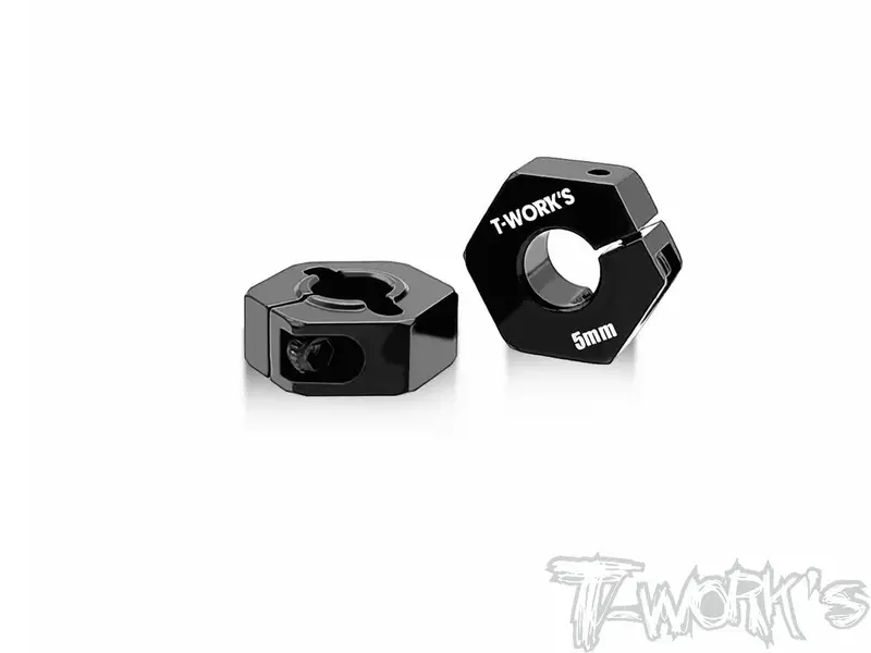 Alu Clip Wheel Hex Adapter 5Mm For Team Associated Rc10b6.4 1