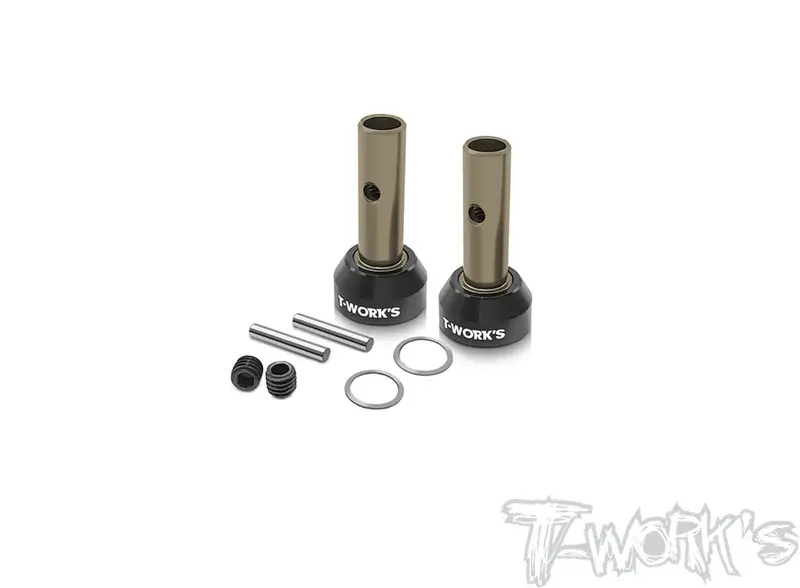 Alu Hard Coated F/R Axle Shaft For Team Associated Rc8b4 1