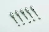 Aluminium Threaded Coupler M2.5 For Carbon Tube Ø4mm (5Pcs) Gf-2103-004 1
