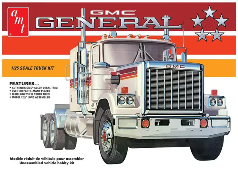 Amt 1976 Gmc General Semi Tractor 1:25 - Amt1272 1