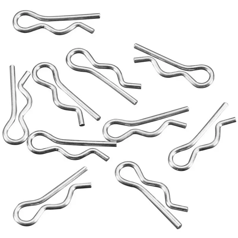 Arrma 6Mm Body Clips Silver 10Pcs Ar320005 - Arac3450 1