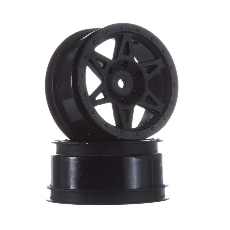 Arrma Front 2.2/3.0 Black Star Wheels 12Mm Hex Suit Raider 2Pcs Ar510038 - Arac9555 1