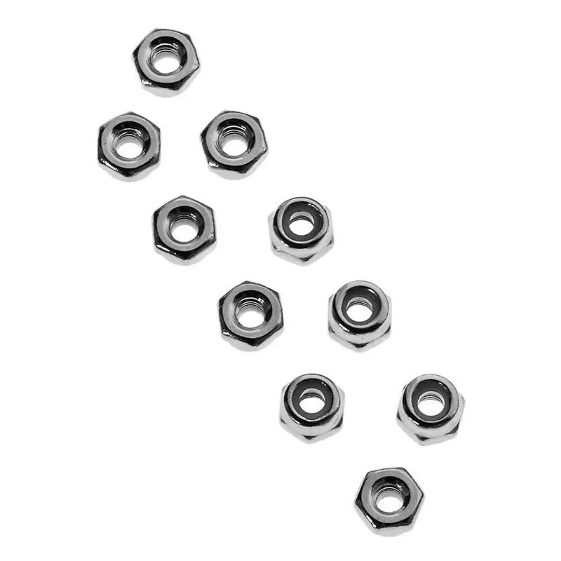 Axial M2.5 Nyloc Nuts 10Pcs Axa1041 - Axic1041 1