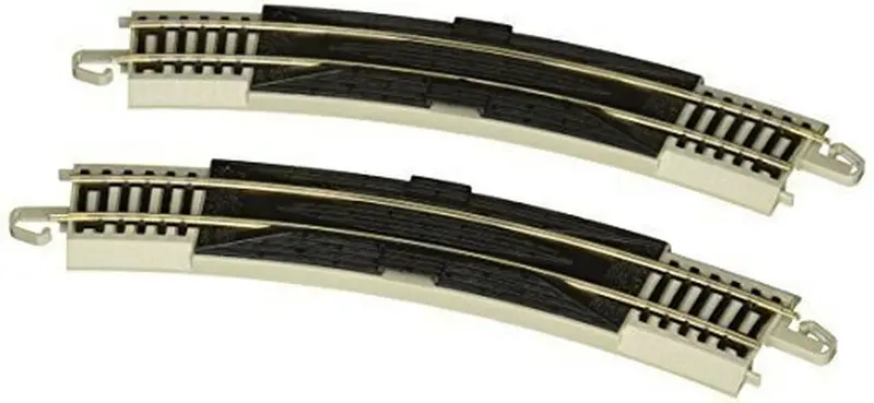 Bachmann 18" Radius Curved Re-Railer 2Pcs Ho - Bac44529 2