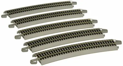 Bachmann 26" Radius Curved Track 5Pcs Ho - Bac44519 2