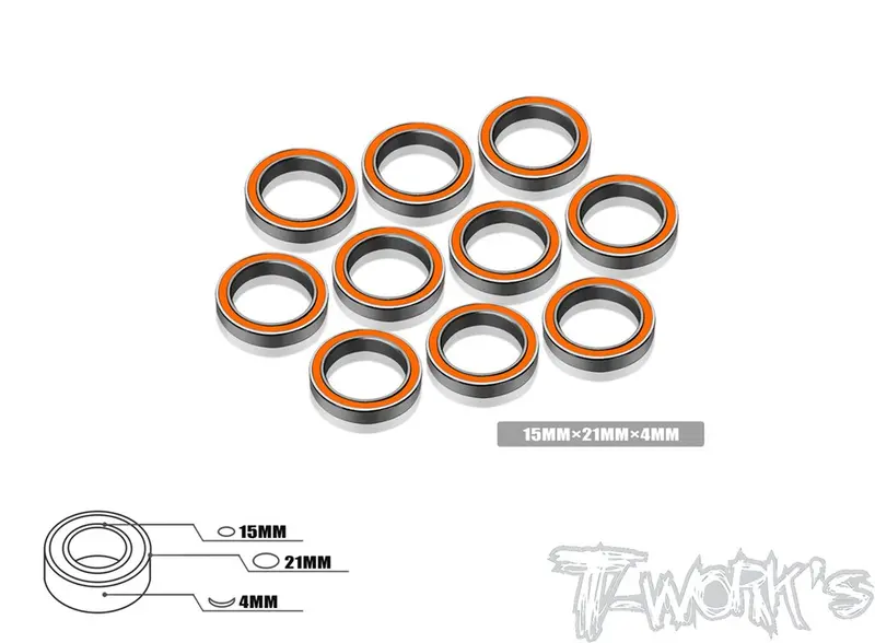 Ball Bearing 15X21x4mm - 10Pcs 1
