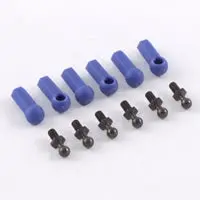 Ball Cups With Ball Studs - Blue (6) 1