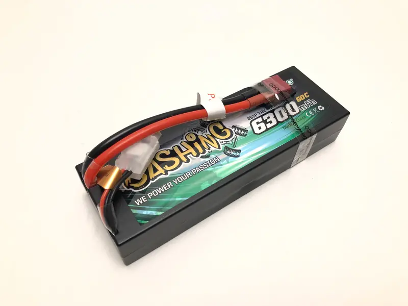 Bashing 2S 7.4V 6300Mah 60C Lipo Battery With Deans Connector 1