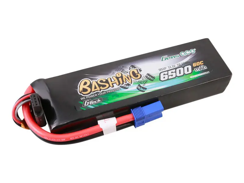 Bashing G-Tech 3S 11.1V 6500Mah 60C Lipo Battery With Ec5 1