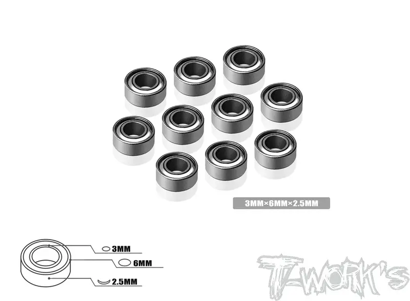 Bearing 3X6x2.5Mm - 10Pcs 1