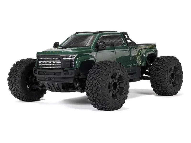 Big Rock 4X4 223S Blx Brushless Monster Truck 1/10Th Ready To Run - Green * 1