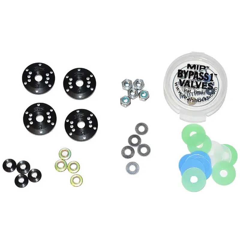Bypass1 Hi-Flow Piston Kit 6 Hole X 1.3Mm For 1/8Th Scale 1