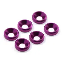 Countersunk Washer M3 - Purple 1