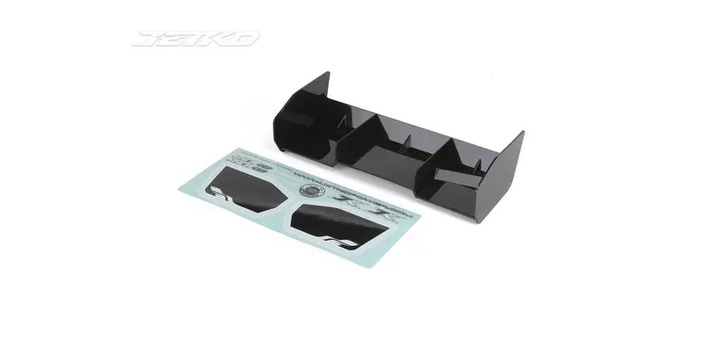 Cross Off Road 1/8Th Wing With Stickers - Black 1
