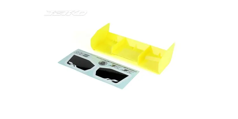 Cross Off Road 1/8Th Wing With Stickers - Yellow 1