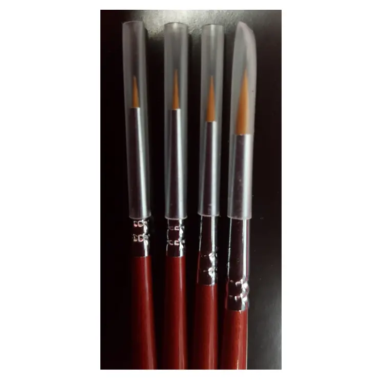 Delta Figures Brush Set Round 20/0, 5/0, 00, 2 4Pcs - Dlbs41 1