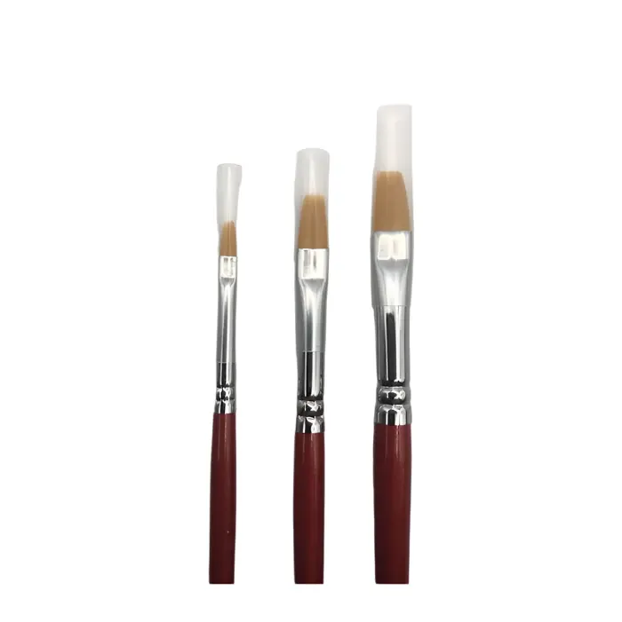 Delta Weathering Brush Set Flat 2, 6, 8 3Pcs - Dlbs46 1