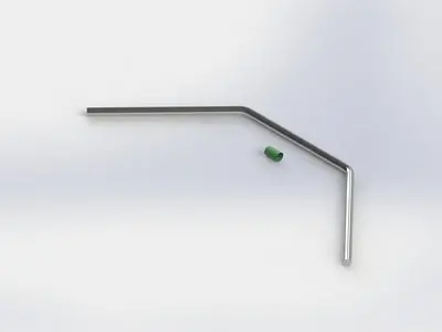 Dnx8 Anti-Roll Bar Rear 2.6Mm Green 1