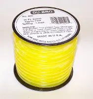 Dubro 1/8In (3Mm) Id Tygon Petrol/ Diesel Fuel Tube 30Ft - Dbr506 1