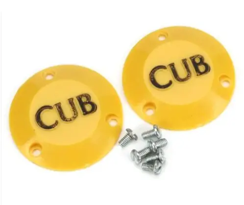 Dubro 1:4 Scale Cub Hub Caps 2Pcs - Dbr425cc 1