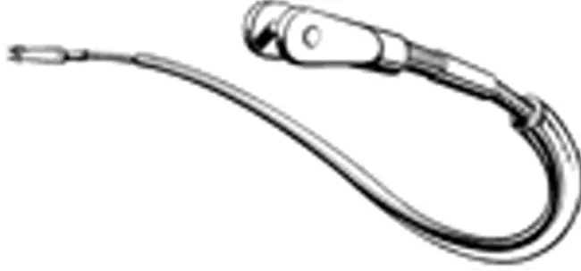 Dubro 20In Engine Control Flex Cable Assembly 1Pc - Dbr165 1