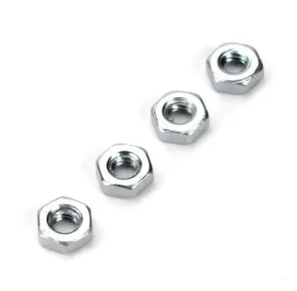 Dubro 2Mm Hex Nuts 4Pcs - Dbr2103 1