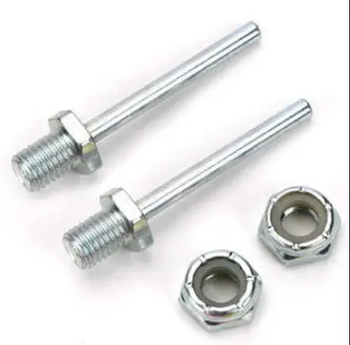 Dubro 3.97Mmdx31.75Mml Spring Steel Axles W/ Nuts 2Pcs - Dbr247 1